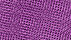 The 'Hexagon' texture being blended with the 'Ornament' texture, on pink background.
